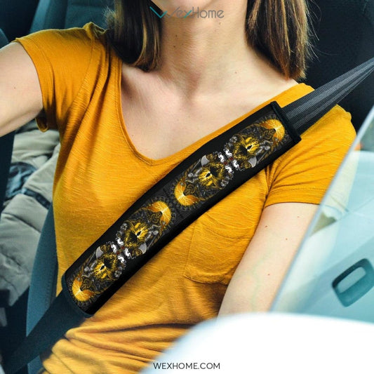 Attack On Titan Anime Seat Belt Covers | AOT Gods Of Titan Belt Covers