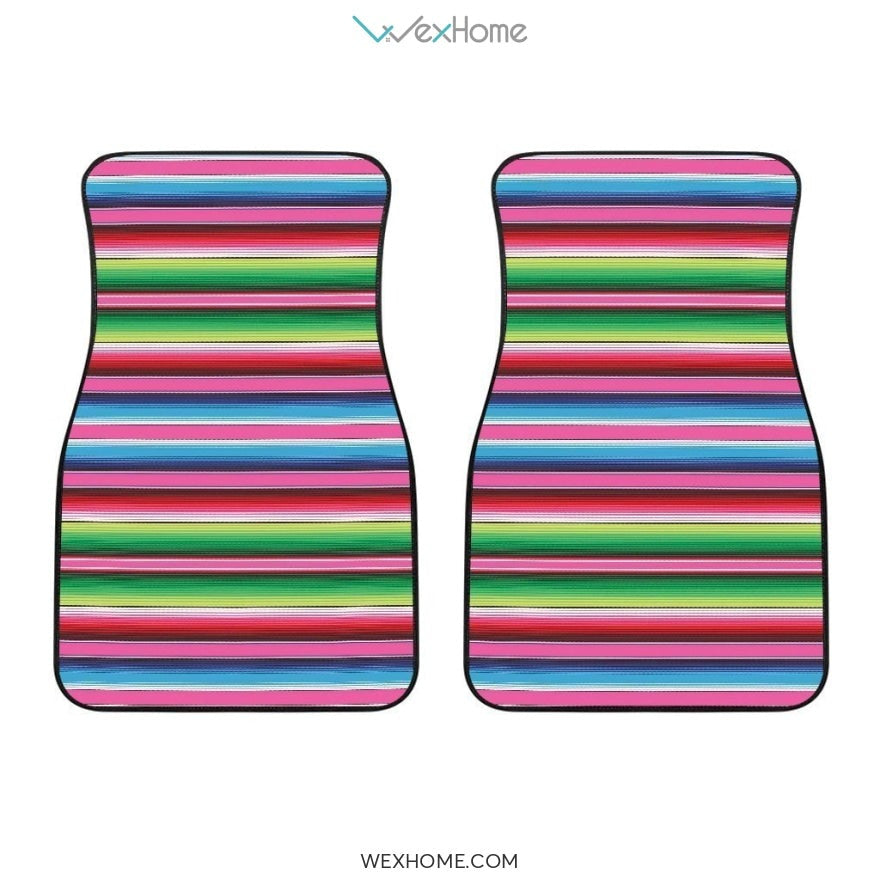 Corgi Christmas Pattern Front And Back Car Mats