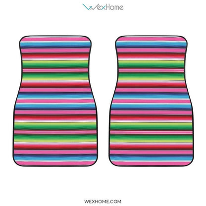 Corgi Christmas Pattern Front And Back Car Mats