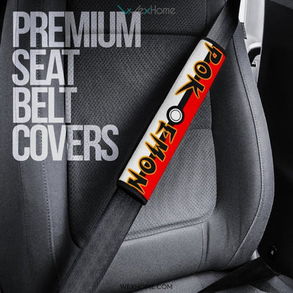 Pokemon Anime Seat Belt Covers | Pokemon Balls Minimal Belt Covers