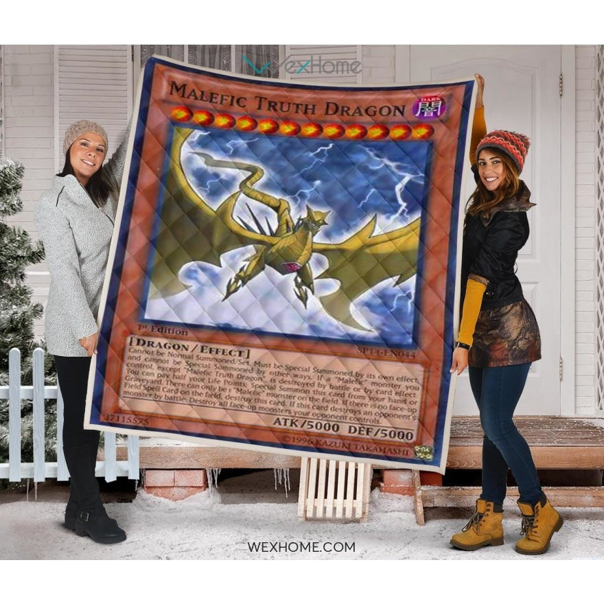 Malefic Truth Dragon Quilt