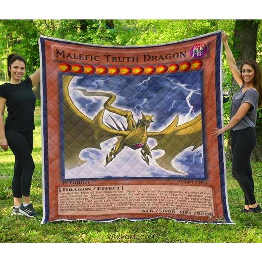 Malefic Truth Dragon Quilt