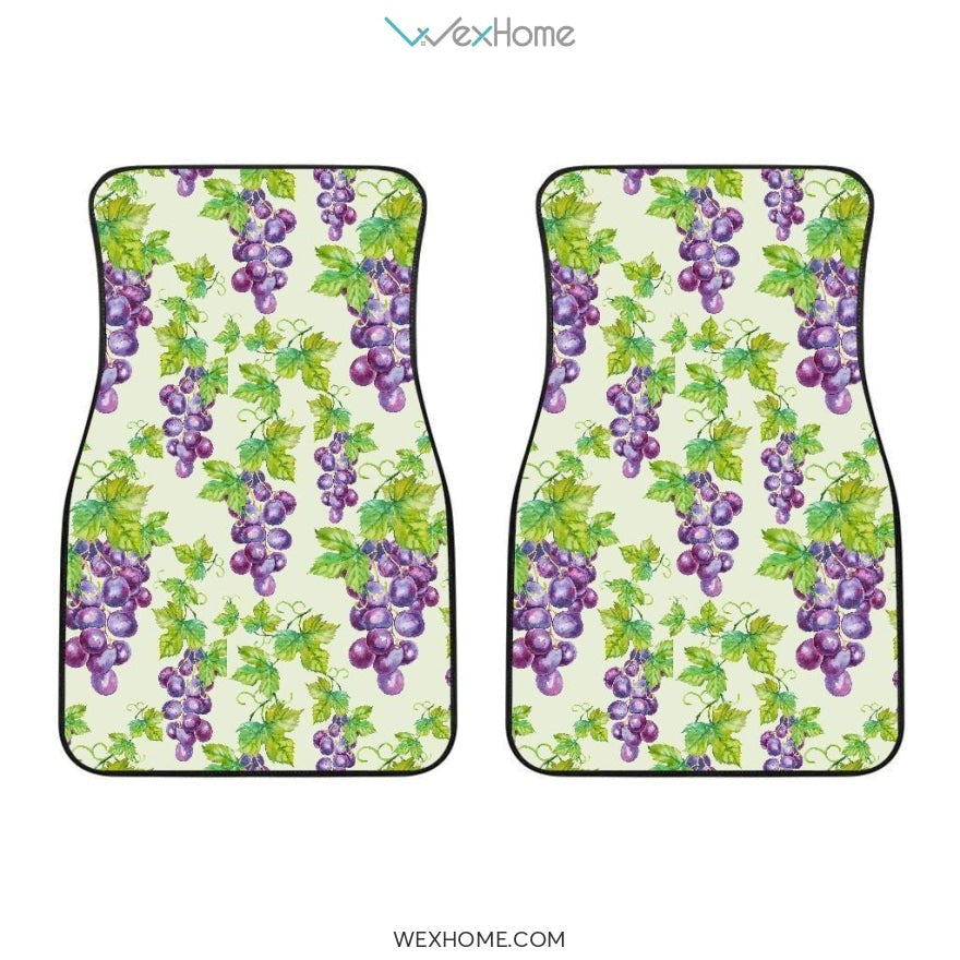 Cute Penguin Christmas Pattern Front And Back Car Mats