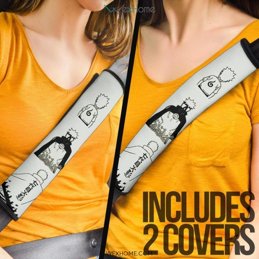 Naruto Seat Belt Covers