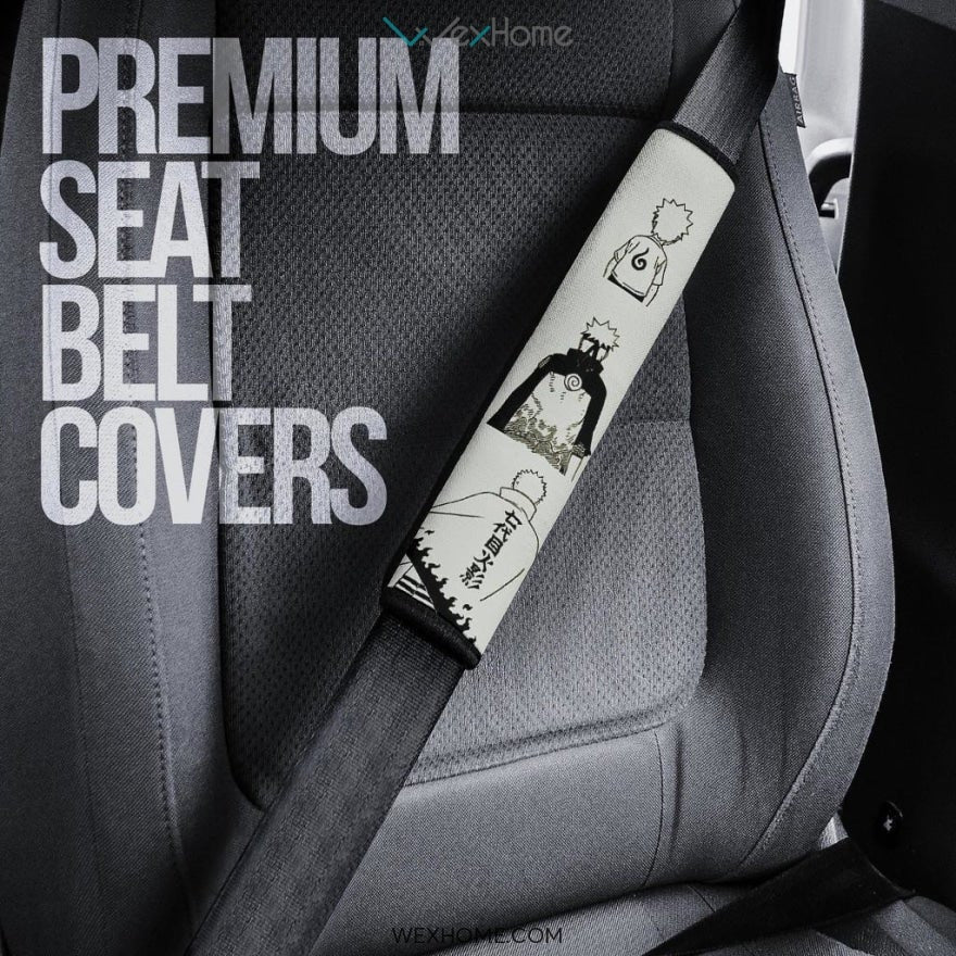 Naruto Seat Belt Covers
