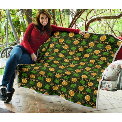 St Patrick's Day Get Lucky Irish Shamrock