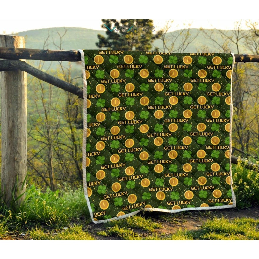 St Patrick's Day Get Lucky Irish Shamrock