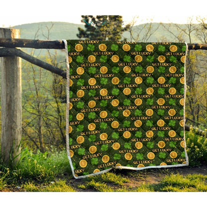 St Patrick's Day Get Lucky Irish Shamrock