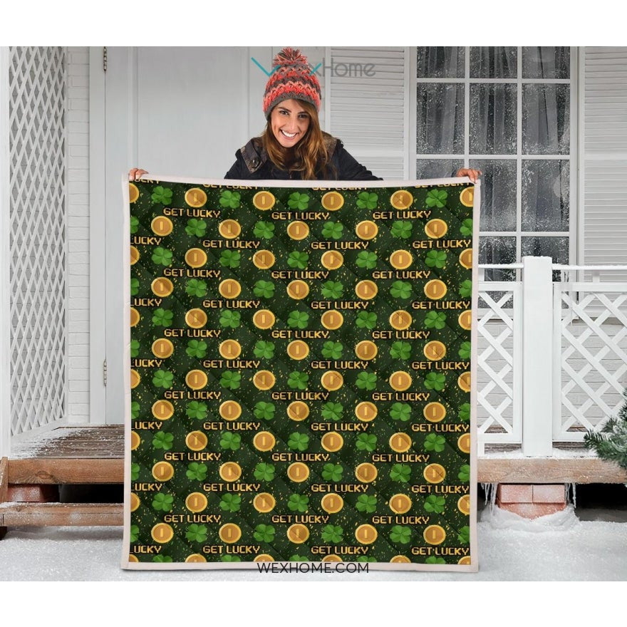 St Patrick's Day Get Lucky Irish Shamrock