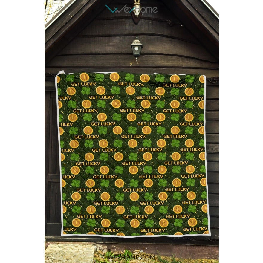 St Patrick's Day Get Lucky Irish Shamrock