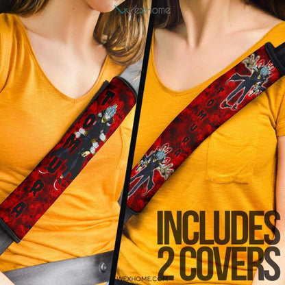 My Hero Academia Anime Seat Belt Covers | MHA Tomura Black Bloody Belt Covers