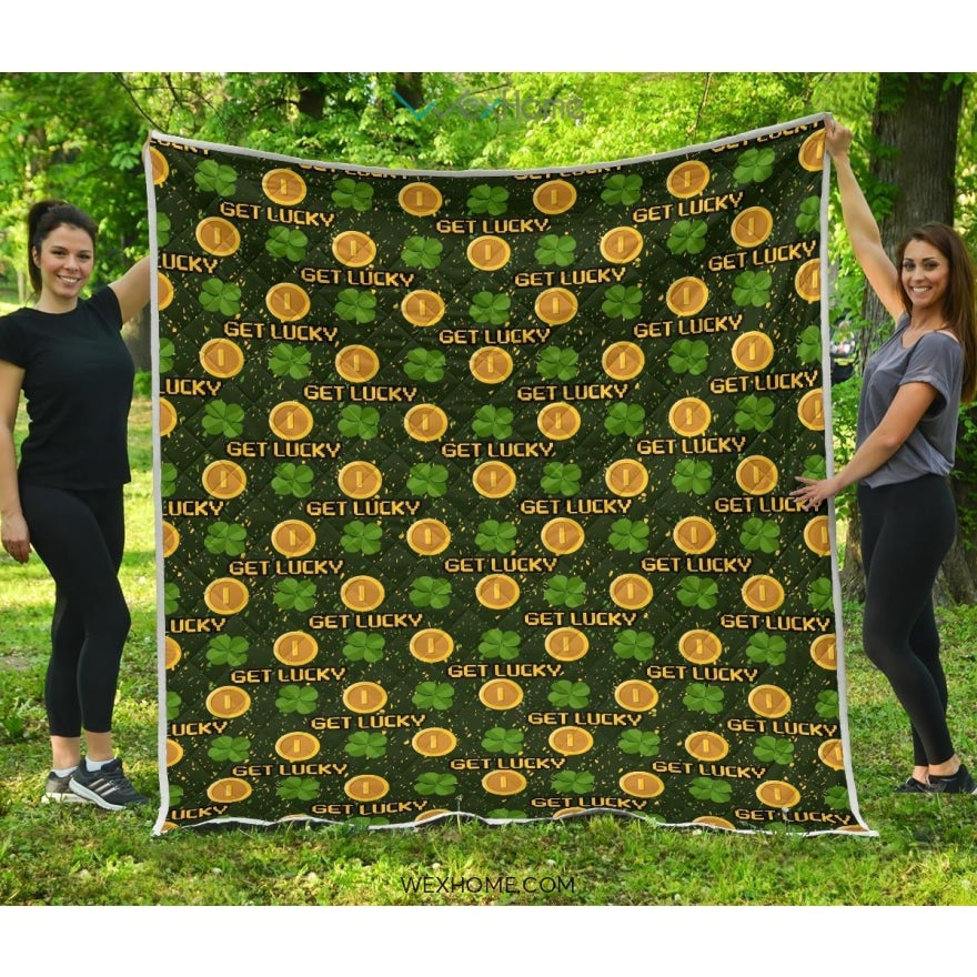 St Patrick's Day Get Lucky Irish Shamrock