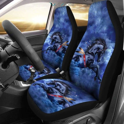 Horse Art Custom Car Seat Cover