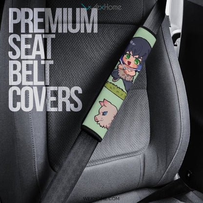 Inosuke Hashibira Seat Belt Covers