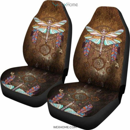 Dragonfly Zen Car Seat Cover