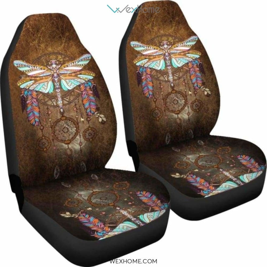 Dragonfly Zen Car Seat Cover
