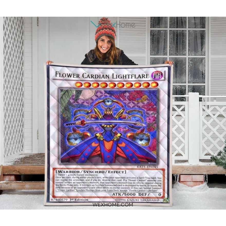 Flower Cardian Lightflare Quilt