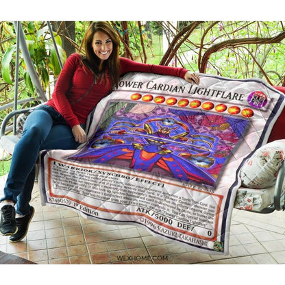 Flower Cardian Lightflare Quilt