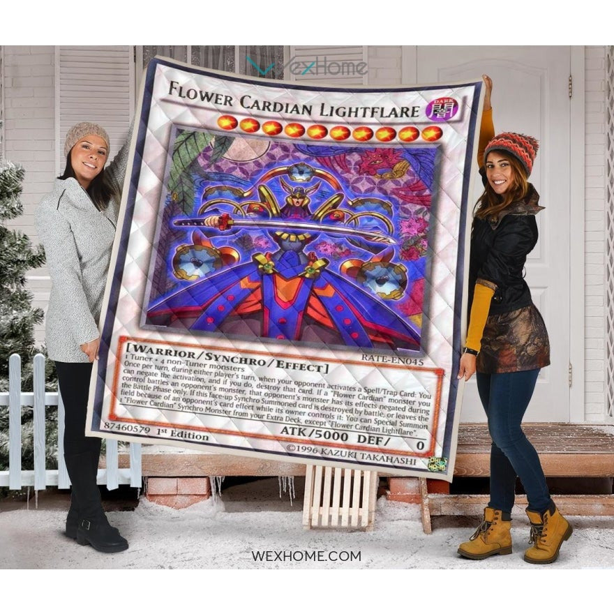 Flower Cardian Lightflare Quilt