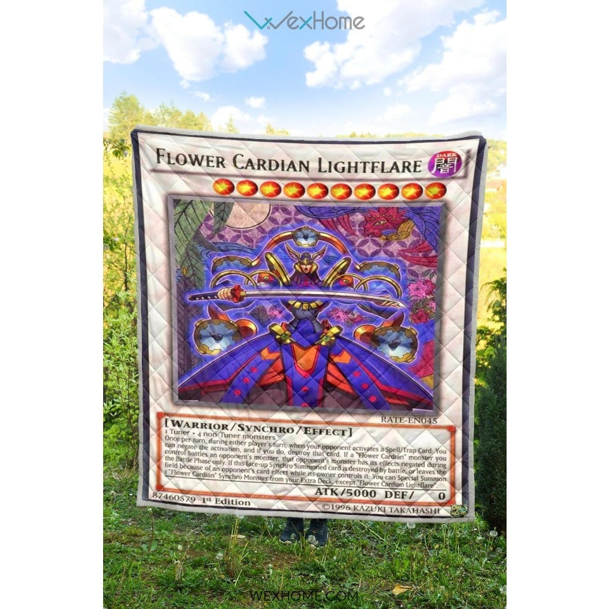 Flower Cardian Lightflare Quilt