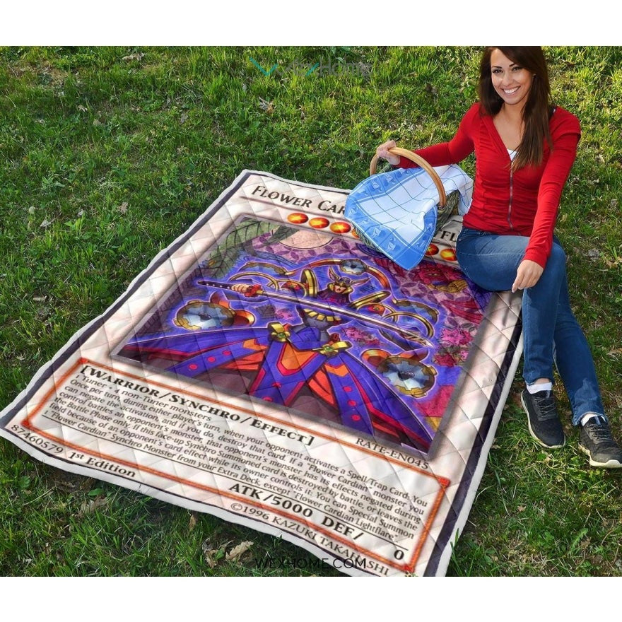 Flower Cardian Lightflare Quilt
