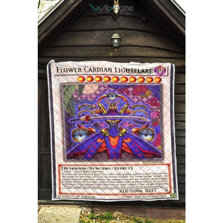 Flower Cardian Lightflare Quilt