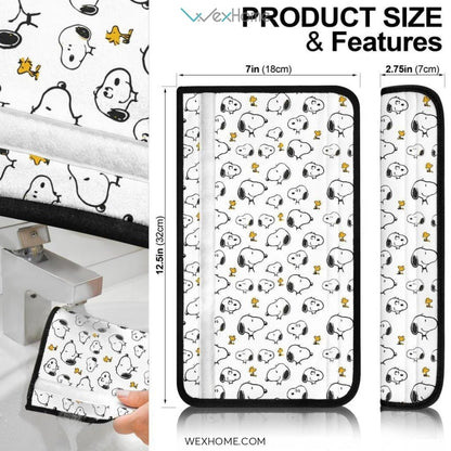 Snoopy Custom Seat Belt Covers