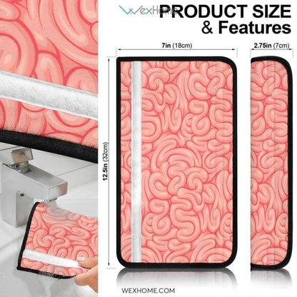 Brain Pattern Custom Seat Belt Covers