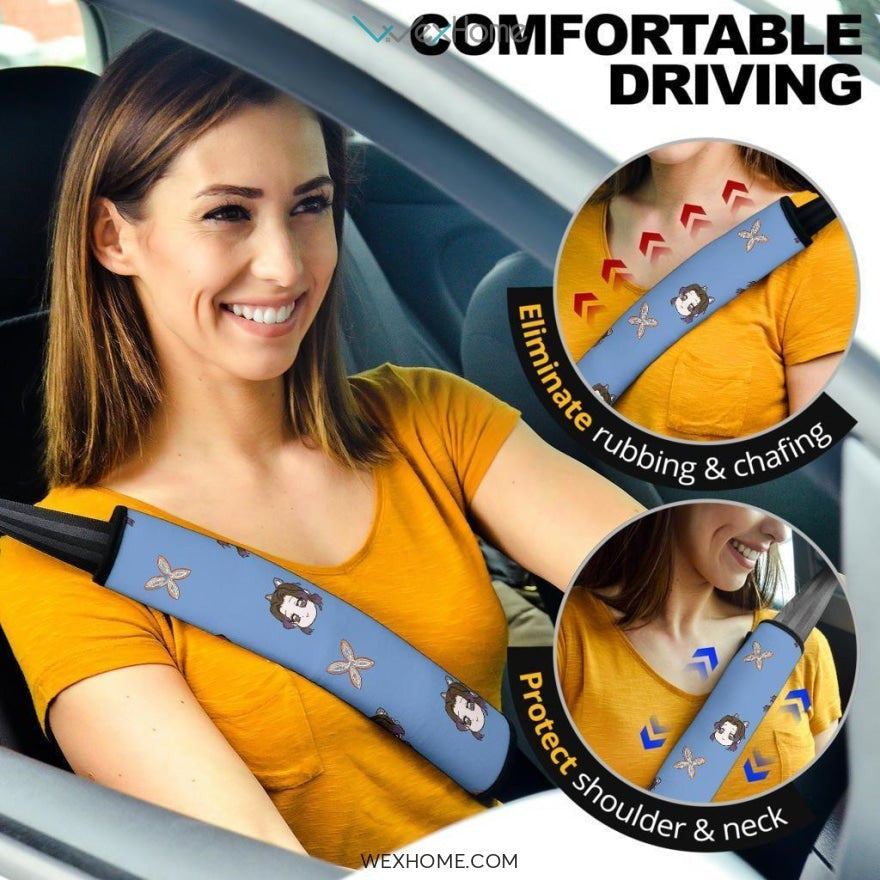 Kanao Tsuyuri Pattern Seat Belt Covers