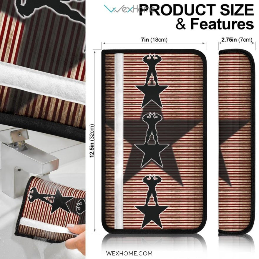 My Hero Academia Anime Seat Belt Covers | MHA All Might On Star Belt Covers