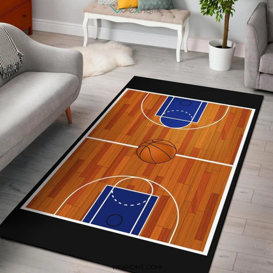 690 Rust Basketball Ground NURSERY AREA RUG