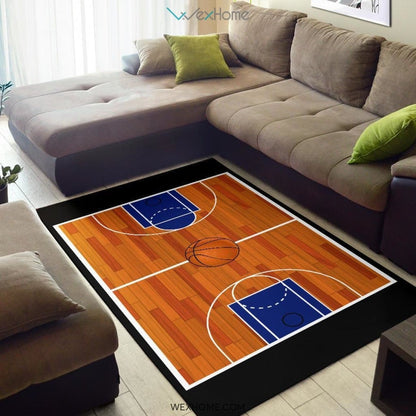 690 Rust Basketball Ground NURSERY AREA RUG