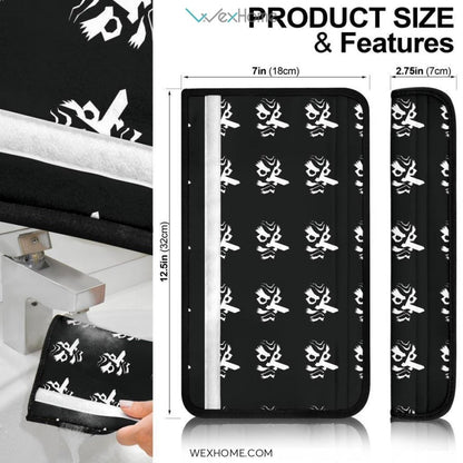 Urokodaki Sakonji Mark Patterns Seat Belt Covers Demon Slayers Anime