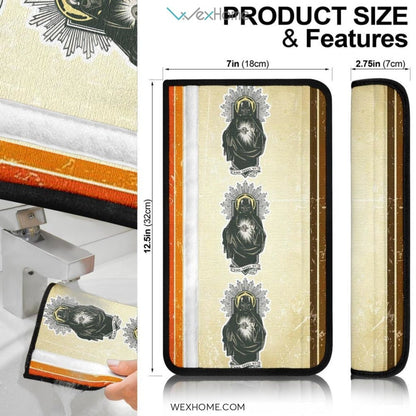 Star Wars Movie Seat Belt Covers | Darth Vader Buddha Save Us All Belt Covers