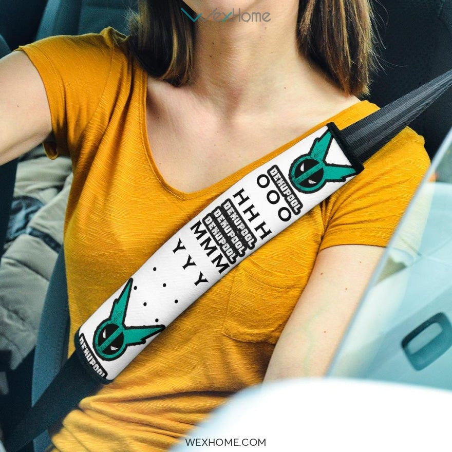 My Hero Academia Anime Seat Belt Covers | MHA Dekupool All Might OMG Belt Covers
