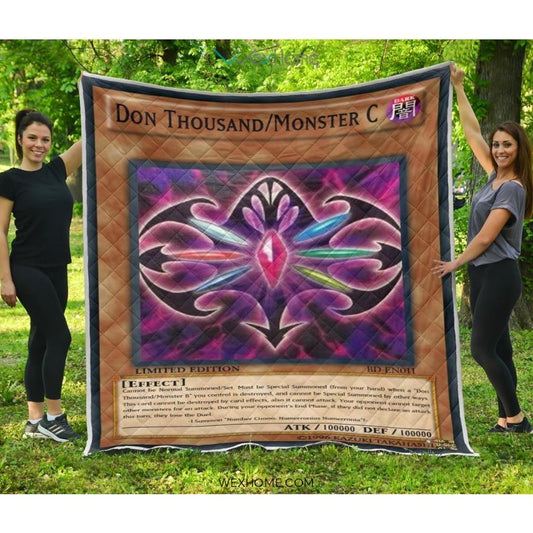 Don Thousand Monster C Quilt