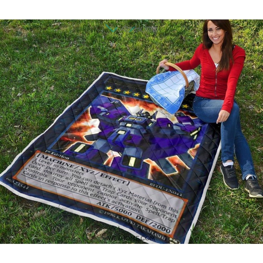 Superdimensional Robot Galaxy Destroyer Quilt