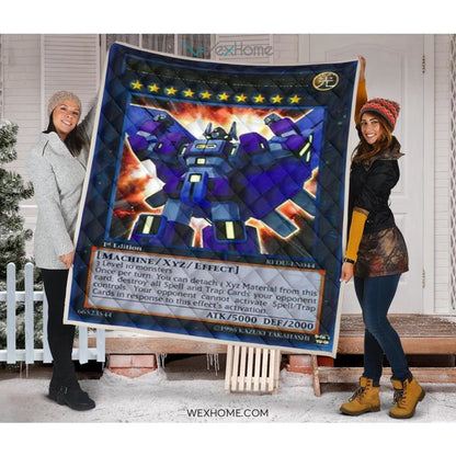 Superdimensional Robot Galaxy Destroyer Quilt