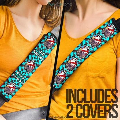 Demon Slayer Anime Seat Belt Covers | DS Kill Ghost Team Belt Covers