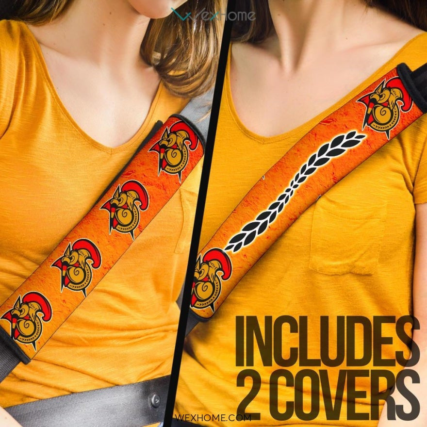 Pokemon Anime Seat Belt Covers | Pokemon Fighter Escavalier Belt Covers