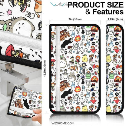 My Neighbor Totoro Cute Custom Seat Belt Covers