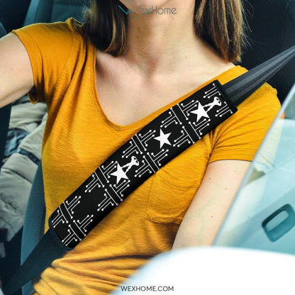 My Hero Academia Anime Seat Belt Covers | MHA All Might Hero Star Belt Covers