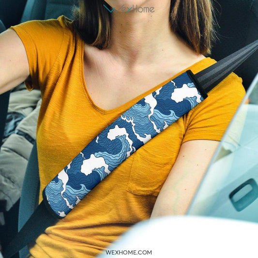 Urokodaki Sakonji Patterns Seat Belt Covers Demon Slayers Anime