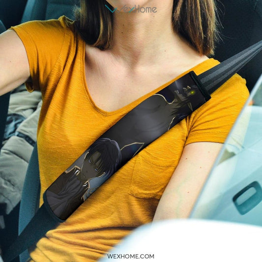 Attack On Titan Anime Seat Belt Covers | AOT Eren Titan Transform Belt Covers