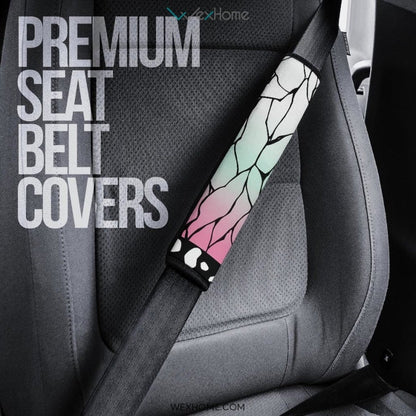 Kochou Kanae Patterns Seat Belt Covers Demon Slayers Anime