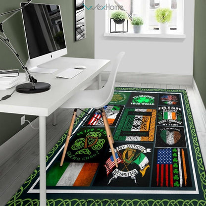 Irish Pride It's In My DNA St Patrick's Day Nursery Area Rug