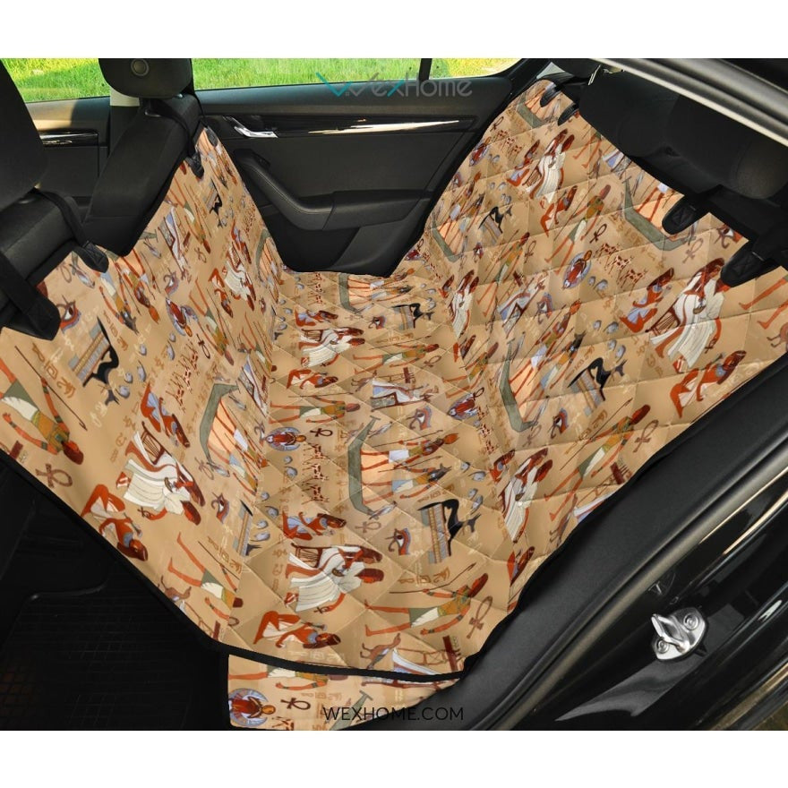 Pattern Print Egyptian Pet Car Seat Cover
