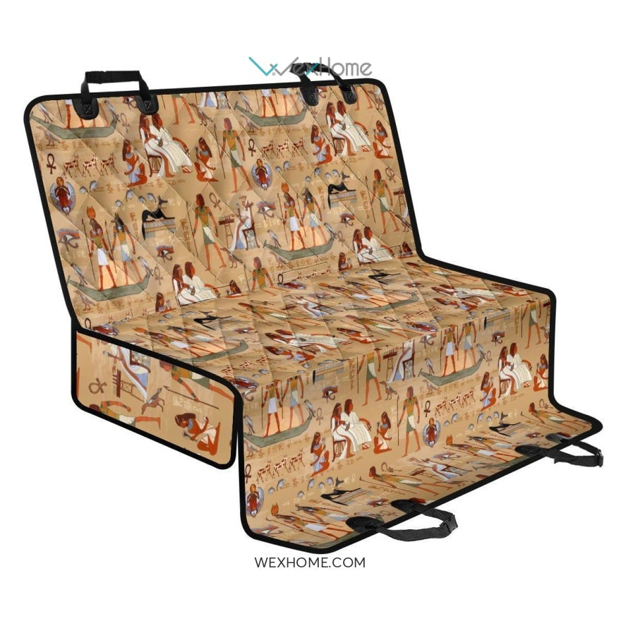 Pattern Print Egyptian Pet Car Seat Cover