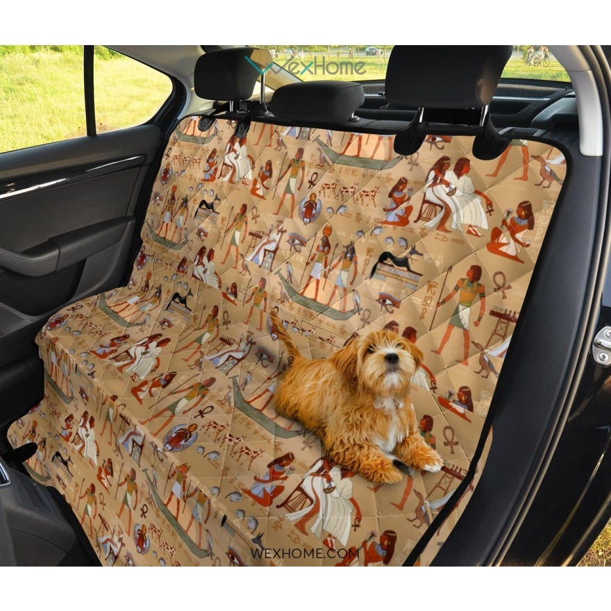Pattern Print Egyptian Pet Car Seat Cover