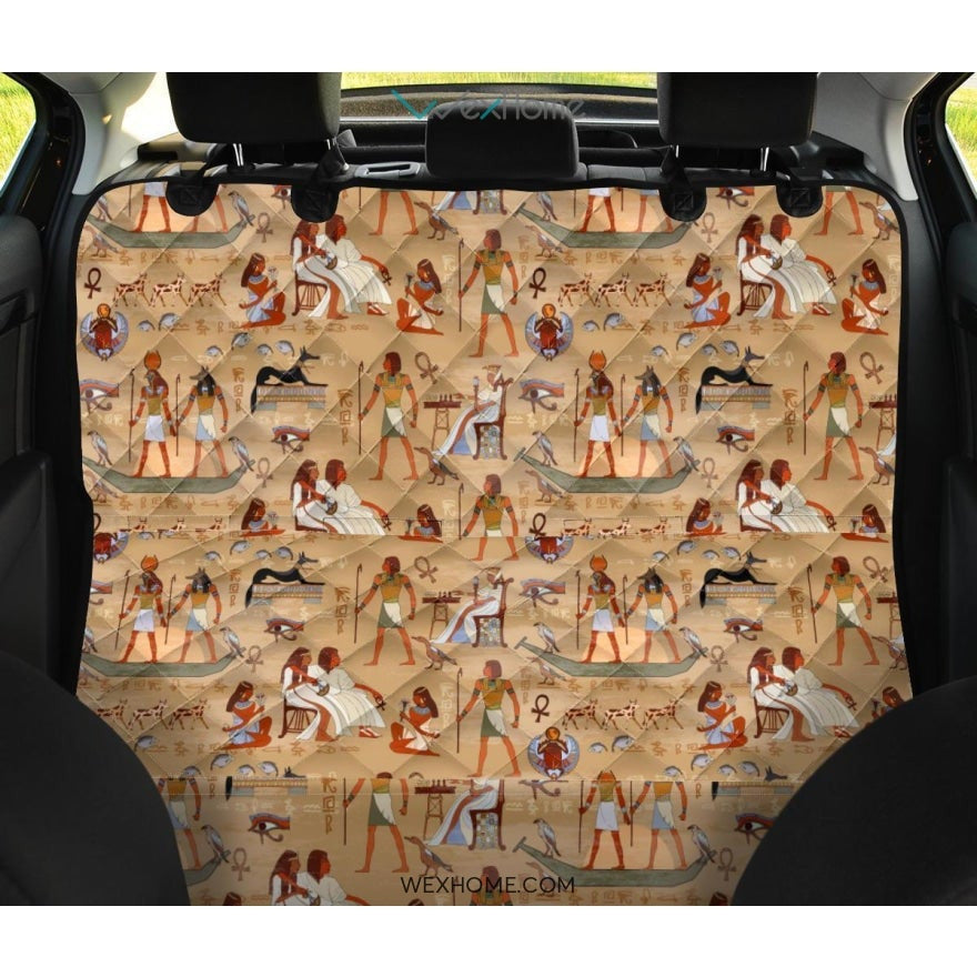 Pattern Print Egyptian Pet Car Seat Cover